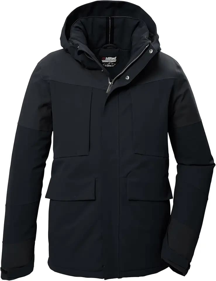 Killtec Herren Kow 81 Mn Jckt Funktionsjacke/Outdoorjacke mit abzippbarer Kapuze (1er Pack)