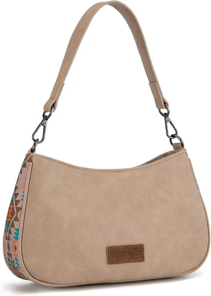 Wrangler Shoulder Bag for Women Western Small Purse Hobo Handbag