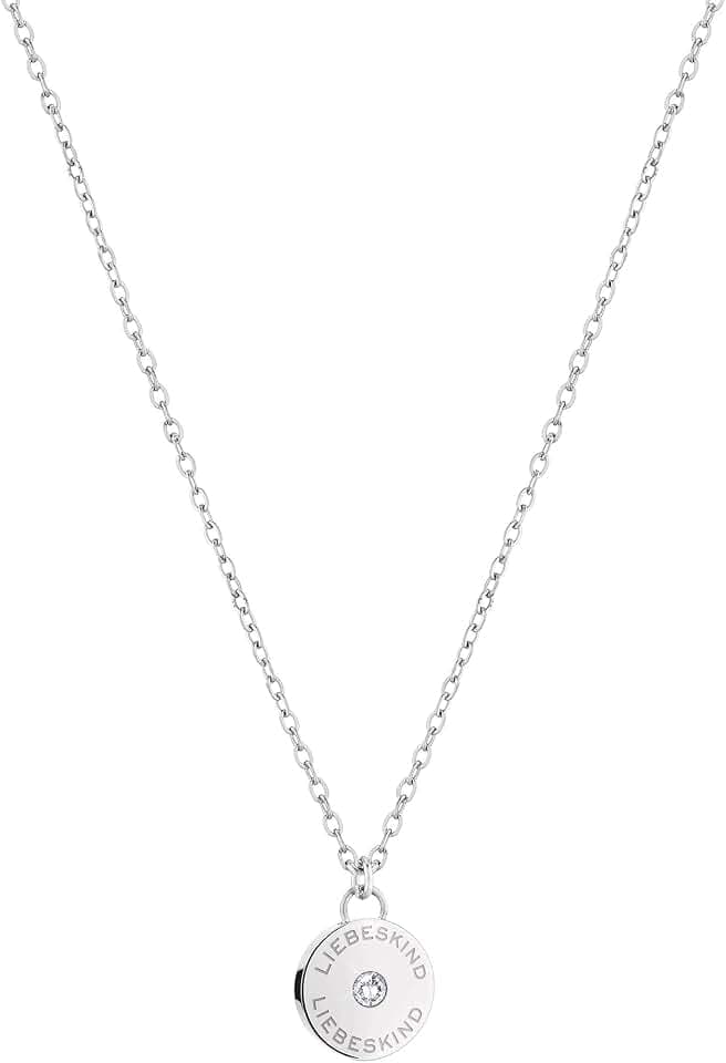 LIEBESKIND BERLIN Damenschmuck – Filigrane Ketten, Armbänder und Ohrringe aus Edelstahl mit kleinem Zirkonia-Steinchen - die perfekten Schmuckstücke für jeden Tag und jeden Anlass