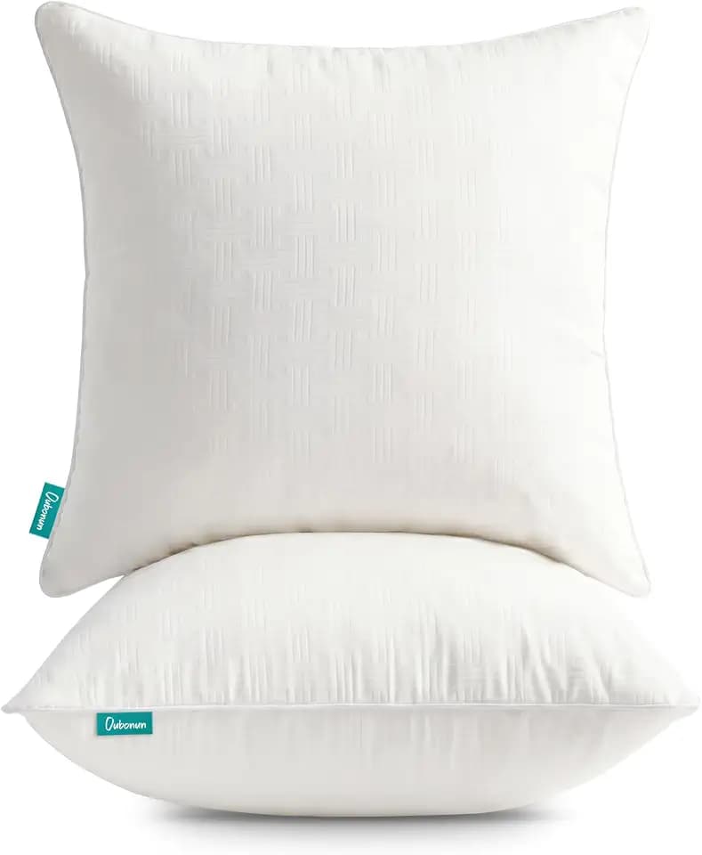 Oubonun Throw Pillow Inserts 28x28 Set of 2, Decorative Throw Pillows