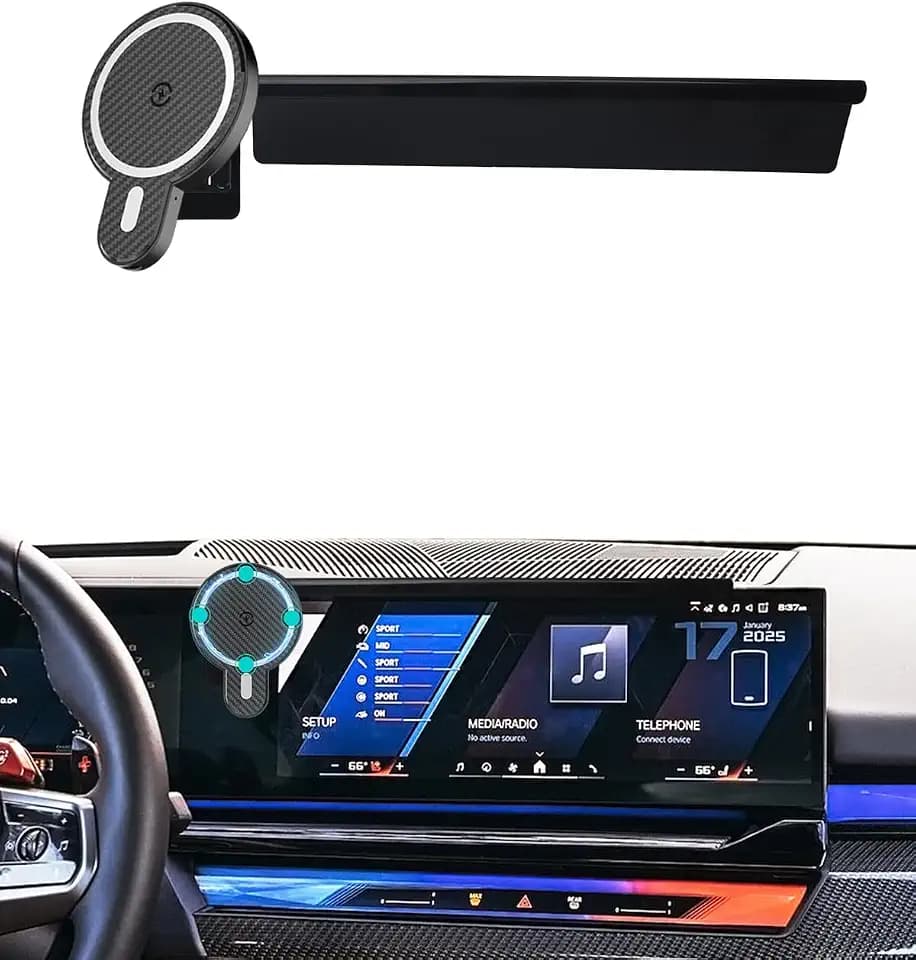 PZK Car Phone Mount for BMW X5 X6 2024-2026 & BMW X7 2023-2026 Accessories