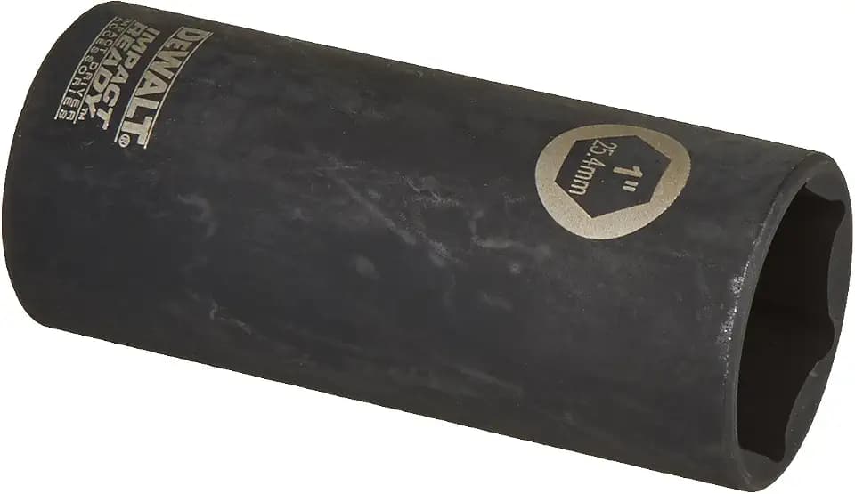 DEWALT DW22942 1-Inch IMPACT READY Deep Socket for 1/2-Inch Drive,Black