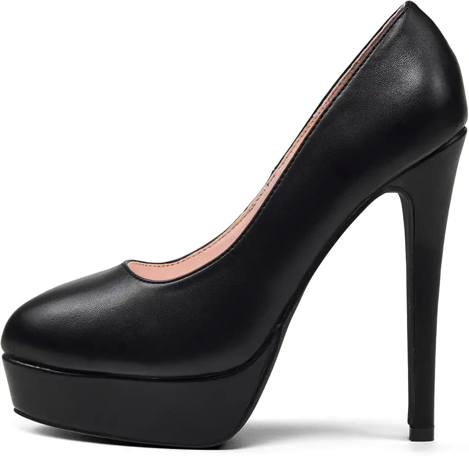 Elisabet Tang Women's High Heels Platform Slip on Pumps