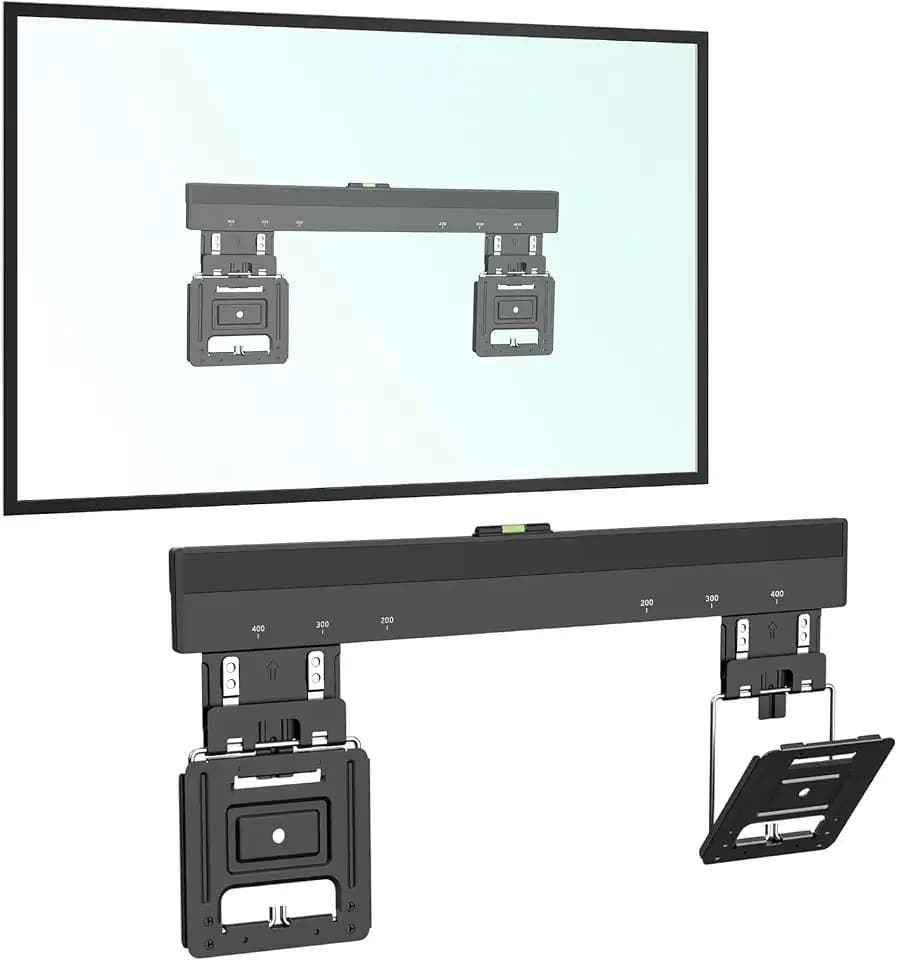 ynVISION.DESIGN Ultra Slim TV Wall Mount for 32-65" TVs, Frame Compatible