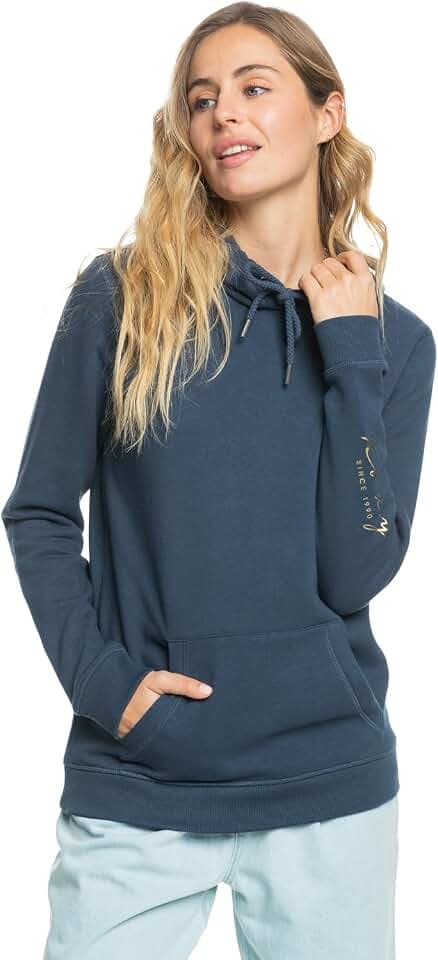 Roxy Itia Foil Kapuzen-Sweatshirt für Frauen Blau