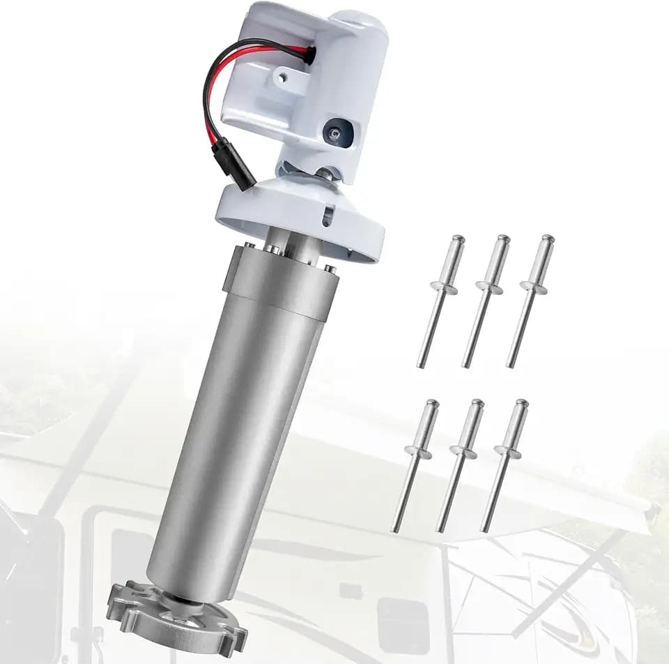 3307923.115B Awning Torsion Assembly Power Motor Compatible with Dometic WeatherPro Power Patio Awning RH Drive White