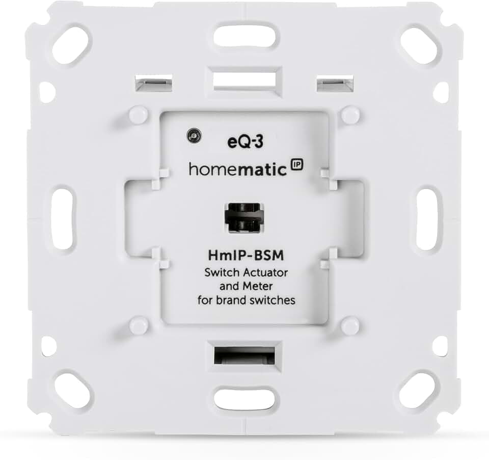 Homematic IP Schalt-Mess-Aktor für Markenschalter