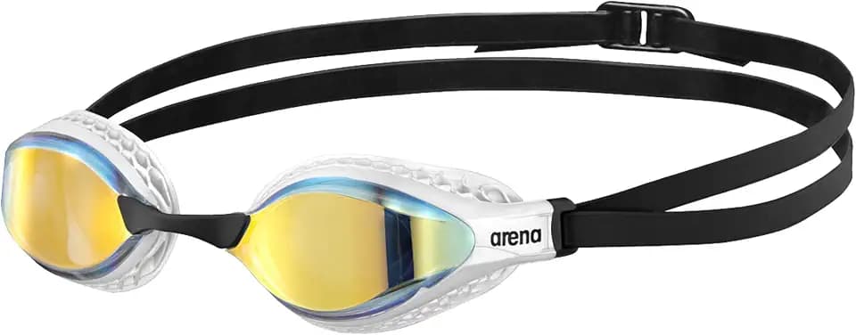 ARENA Unisex Adult Air-Speed Anti-Fog Racing Swim Goggles for Men and Women Air Seals Technology for Superior Comfort