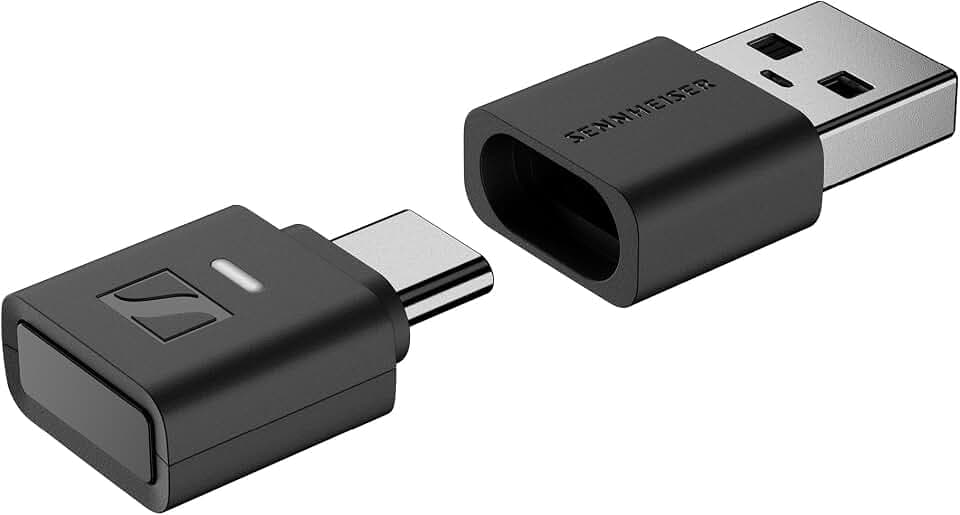 Sennheiser BTD 700 Dongle, Auracast, Low Latency, Bluetooth, USB-C, USB-A