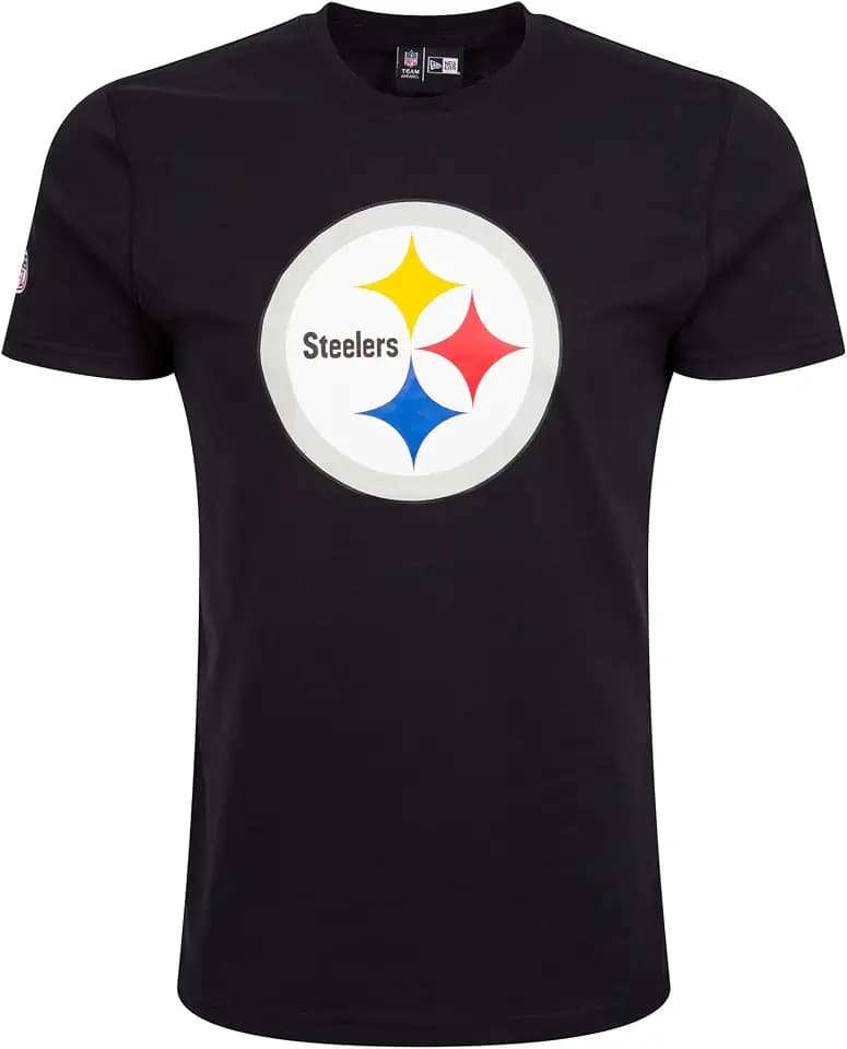 NEW ERA - Pittsburgh Steelers - Tshirt - NFL - Team Logo - Black