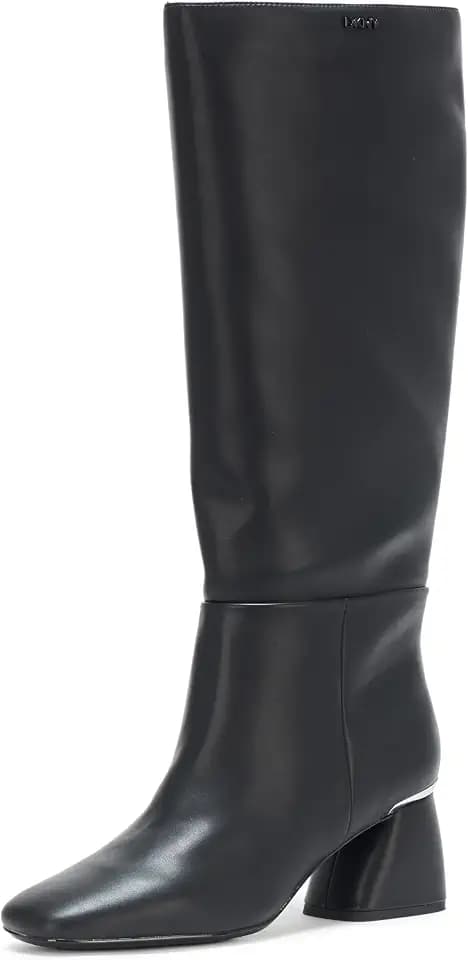 DKNY Women's Cana Knee High Heeled Riding Boots