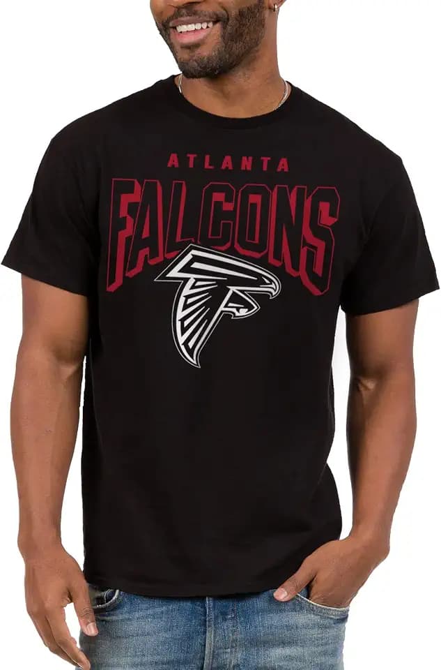 Junk Food Clothing x NFL - Bold Logo - Short Sleeve Fan Shirt for Men and Women - Officially Licensed NFL Apparel