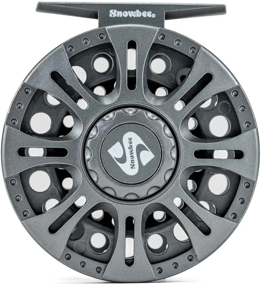 Snowbee Classic 2 Fly Reel – #5/6 Large Arbor Design, Rear Drag, Quick‑Release Spool, Fibreglass‑Reinforced Nylon Body, for Stillwater & Reservoir Trout Fly Fishing