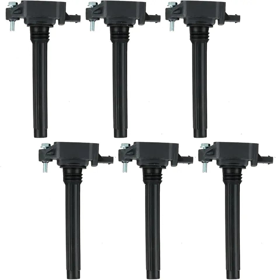 6PCS Ignition Coil 2 PIN for Jeep Cherokee, for Dodge Challenge, for UF648
