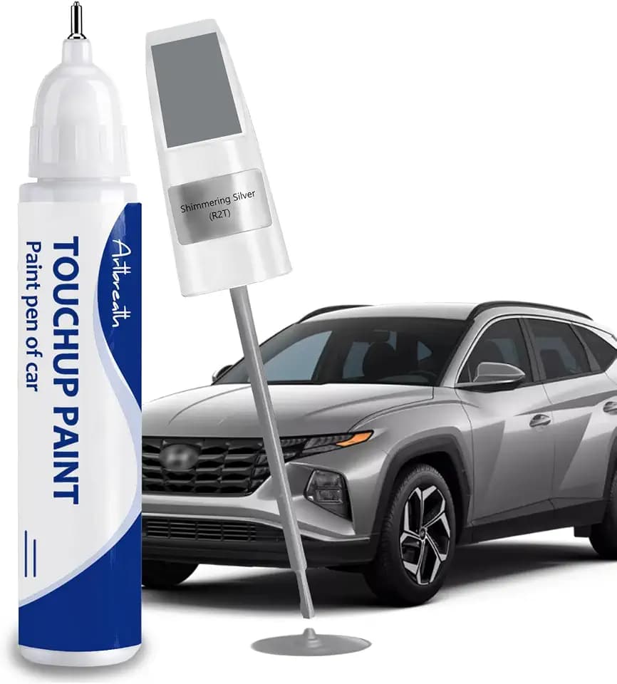 Shimmering Silver R2T Touch Up Paint for Hyundai OEM Color Match