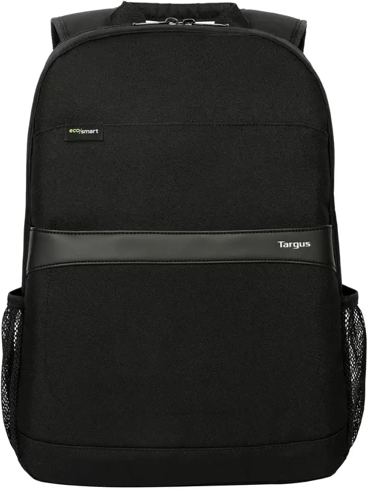 Targus Geolite Notebook-Rucksack, passend für Laptops bis zu 16 Zoll (40,6 cm), mit gepolsterten Schultergurten, Schwarz/Ozean (TSB96201GL)