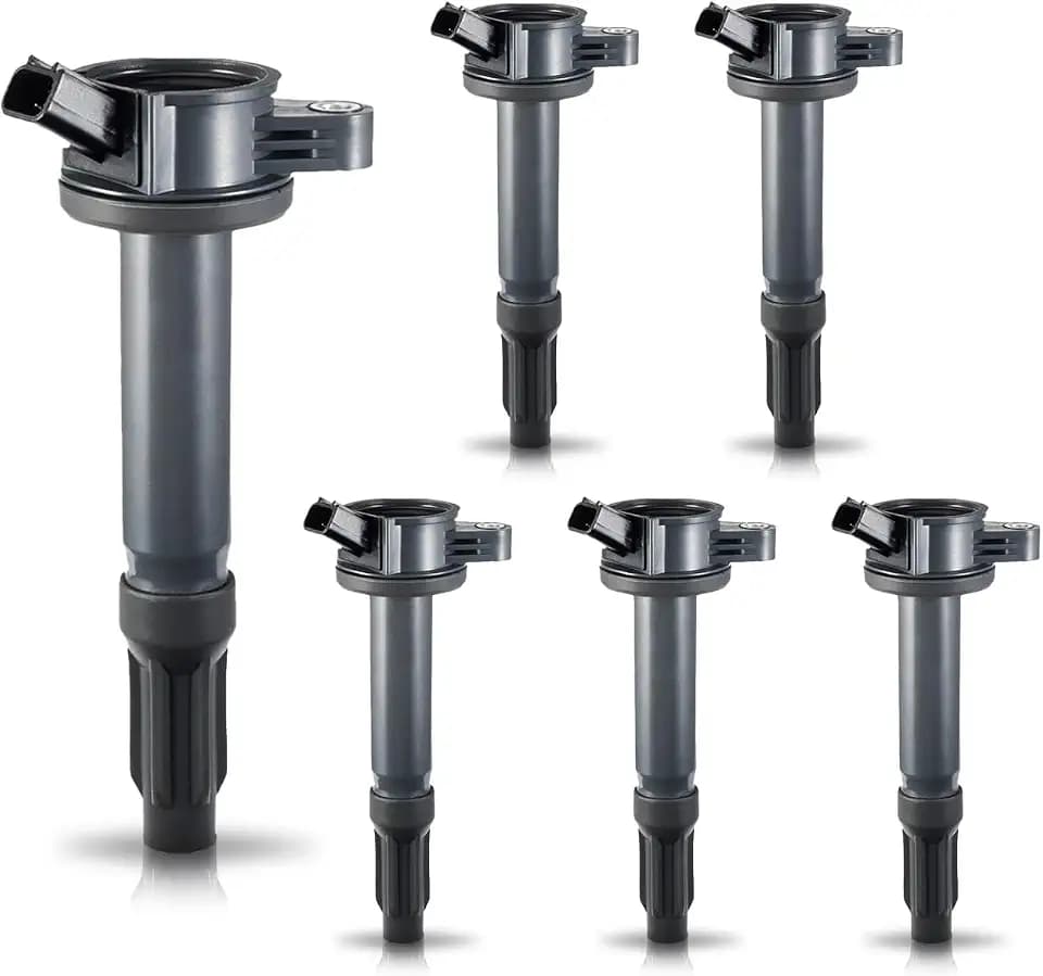 ENA Set of 6 Ignition Coil Pack Compatible with Mercury Ford 2008-2012 Escape, 2006-2012 Fusion, 2009-2011 Mariner 2006-2011 Milan, 2006 Lincoln Zephyr Replacement for DG514 C1594 UF486 3.0L V6
