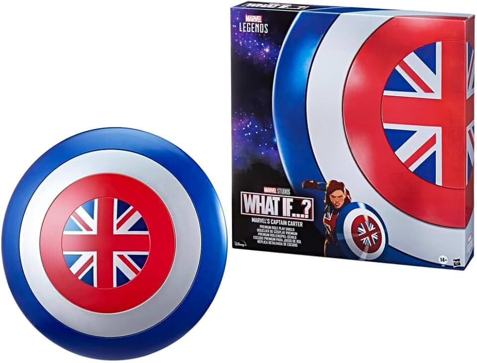 Marvel Legends Marvel's Captain Carter Premium Rollenspiel-Schild, Rollenspielartikel für Erwachsene
