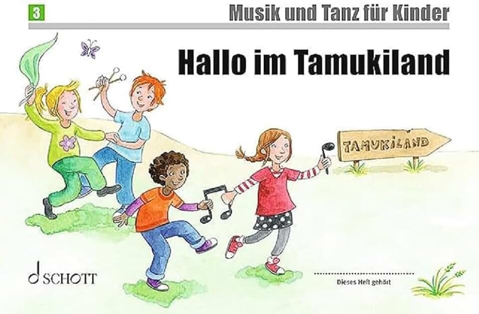 Hallo im Tamukiland: Unterrichtswerk zur Früherziehung. Band 3. Schülerheft. (Musik und Tanz für Kinder – Ausgabe 2007/2008, Band 3)
