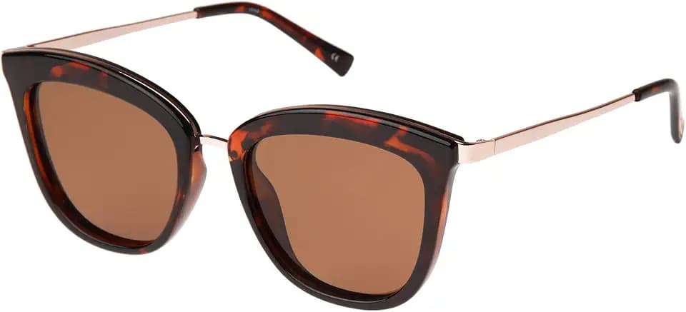 Le Specs. Women's Caliente Sunglasses Brown