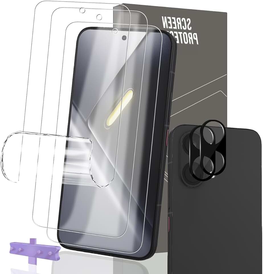für Xiaomi POCO X8 Pro Max Schutzfolie [3x TPU Displayschutz + 2x Kamera Panzerglas] mit Montagehilfe – Einfache Montage, Flexible folie, Kratzschutz, High-Transparency für Display & Linse