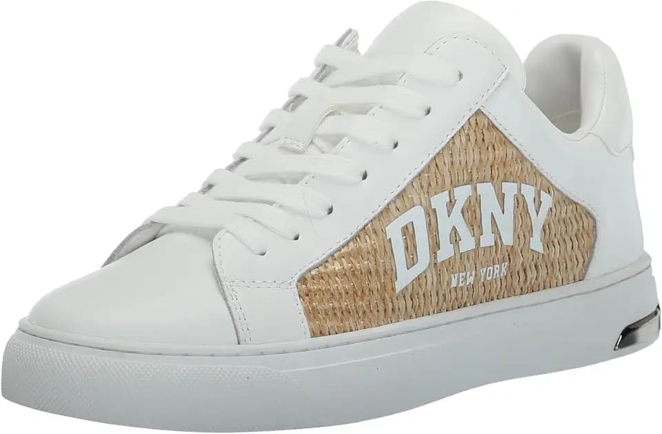 DKNY Women's Abeni Low Top Sneaker with Logo