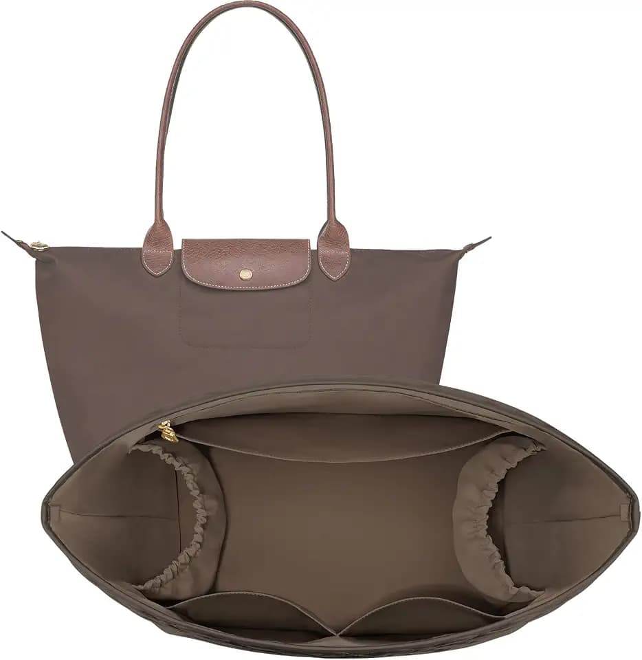 LOUKAYCCI Quilted Purse Organizer Insert for Longchamp Le Pliage S Tote