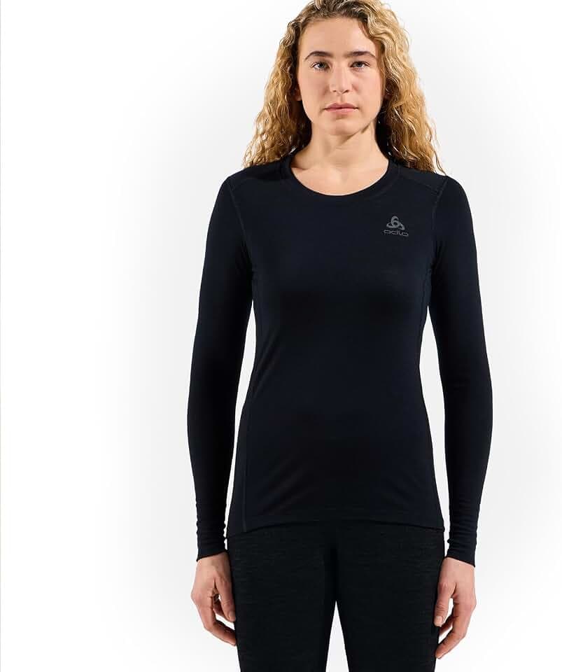 Odlo Thermounterwäsche Damen Merino 200 Langarm-Shirt