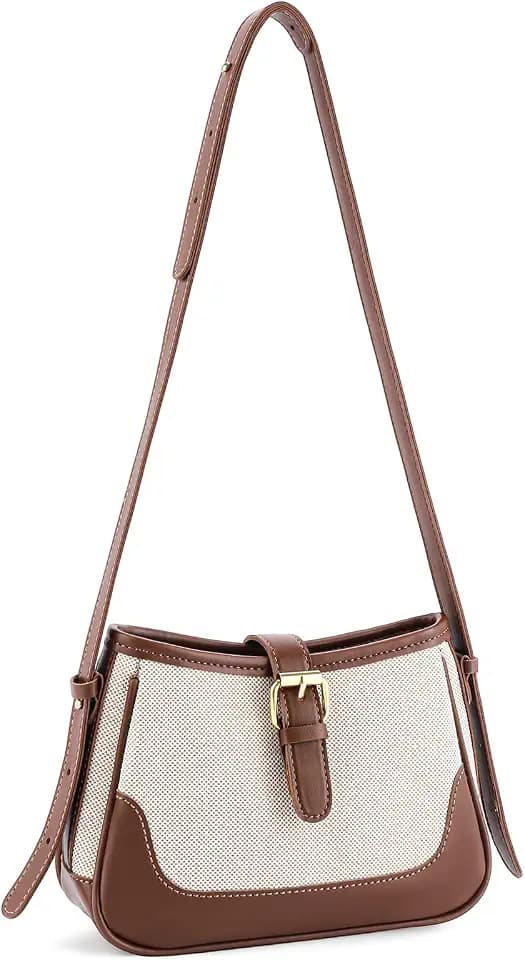 FALAN MULE Shoulder Bag for Women Cute Handbag Hobo Bags PU Leather Underarm Clutch Purse