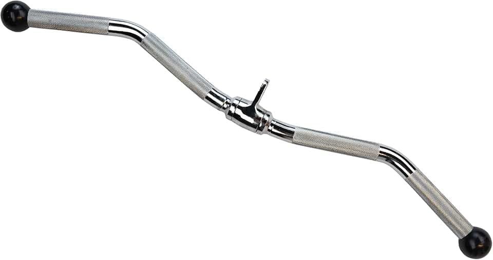 Body-Solid Home Gym Tools LAT Pulldown Revolving Curl Bar Attachment