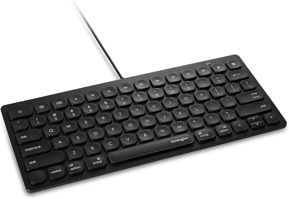 Kensington Compact iPad Keyboard with Lightning Connector (K75505US),Black