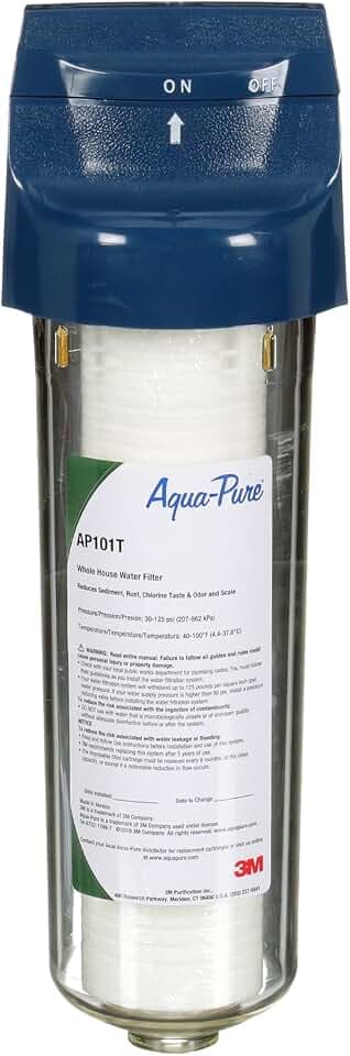 3M Aqua-Pure AP100 Series Whole House Water Filter Housing AP101T
