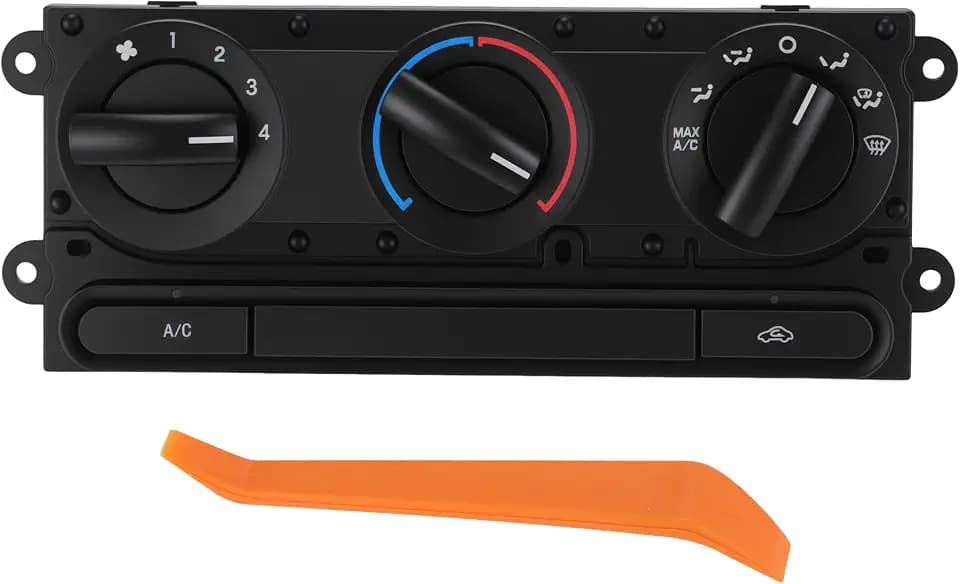 599-172 A/C Heater Climate Control Module for Ford F-150 for Ford Lobo 2005-2008 HVAC Control Switch Panel Replacement 5L3419980AA/5L3Z19980AA/6L3419980AA/6L3419980AB/6L3Z19980AA