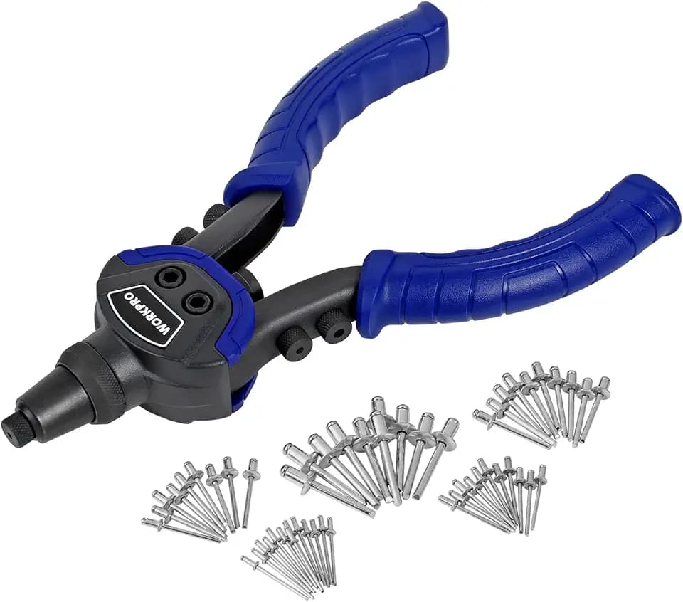 WORKPRO 5-in-1 Nietzange Set Blindnietzange Nietpistole