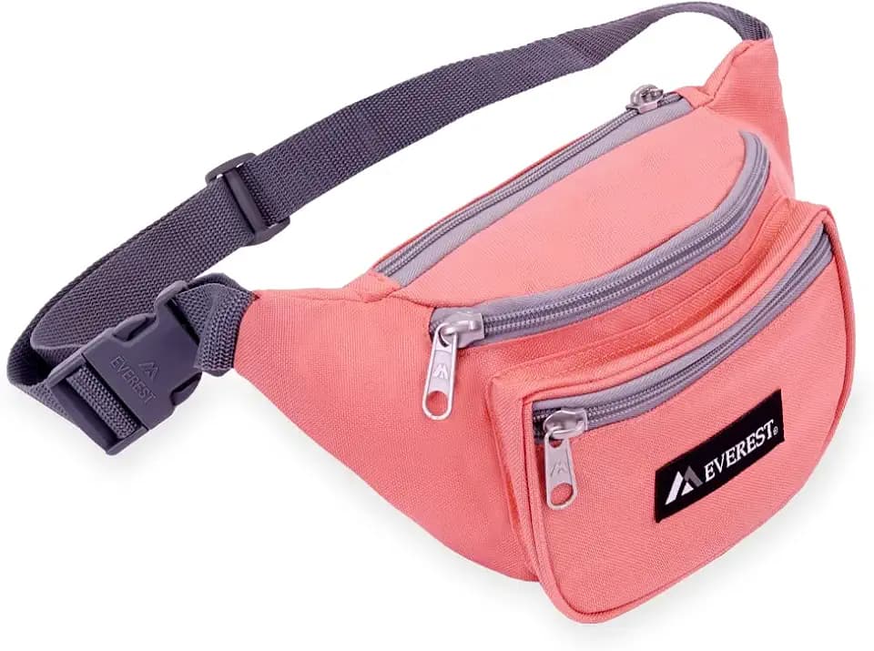 Everest Signature Waist Pack - Standard, Coral, One Size