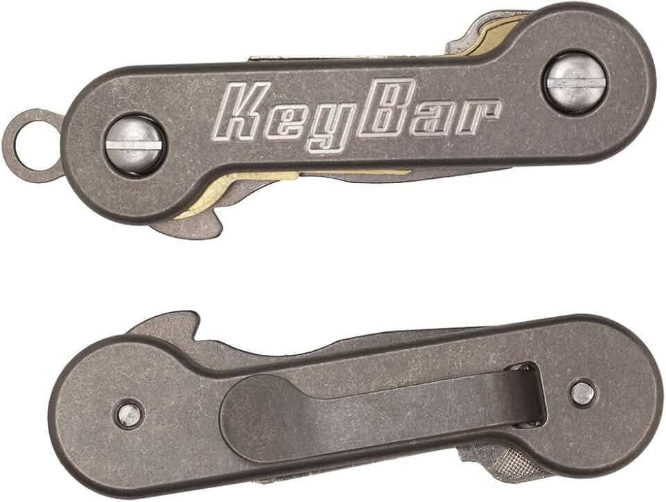 KeyBar Unisex kbr210-brk Schl sselstange Titan, Schwarz, Einheitsgröße EU