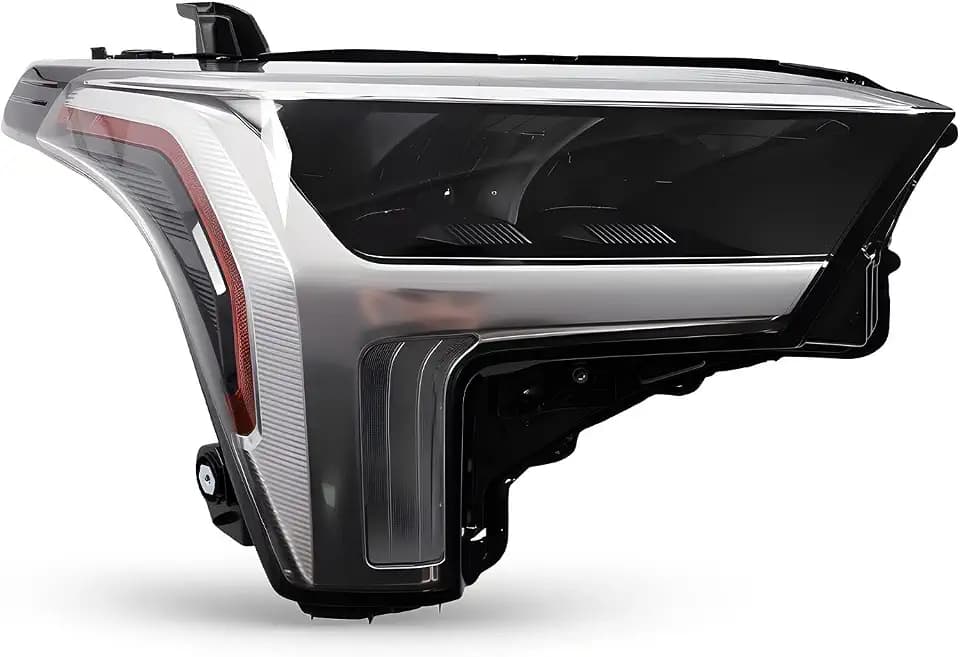 Passenger Side Headlight Compatible with 2022-2024 Tundra/Sequoia