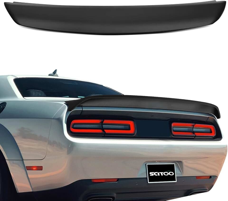 SCITOO Rear Spoiler Wing for Dodge Challenger 2008-2017