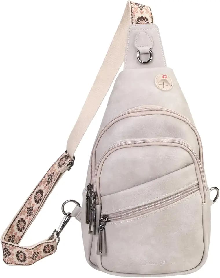 Sling Bag for Women Crossbody Bags for Women Trendy Crossbody purse Fanny Pack Chest Bag for Travel