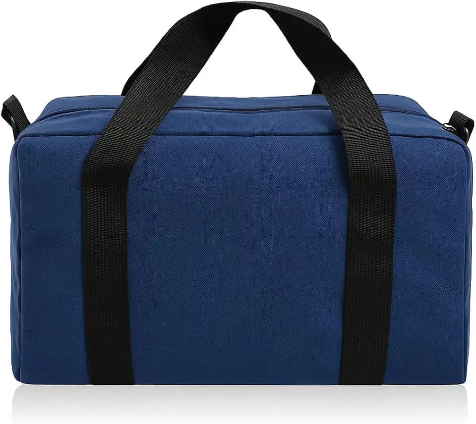 Small Tool Bag, Close Top Wide Mouth Tool Organizer Bag, Large Tool Bags