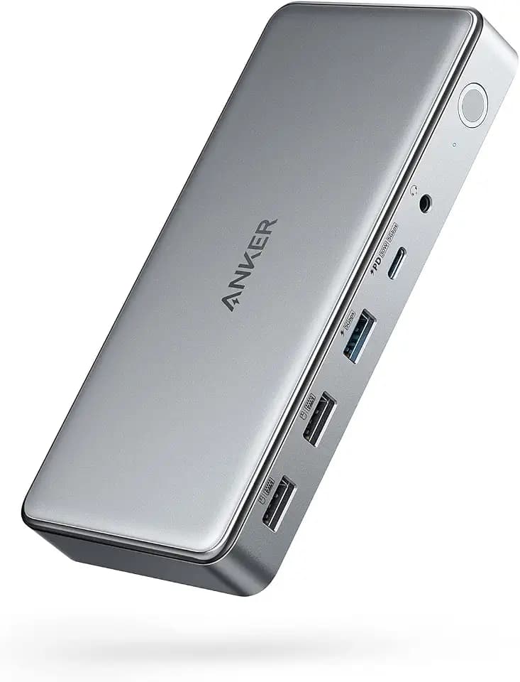 Anker Docking Station (DL6350), 10-in-1 Triple Display, DisplayLink