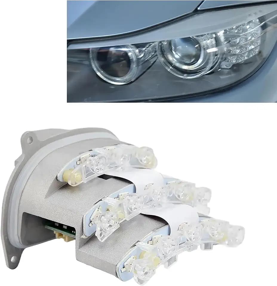 63127245813 63127245815 Front Left LED Turn Signal Indicator Light Xenon Headlight Control Module for BMW 3 Series E90 E91 328i xDrive 335d 335i xDrive 330i M3 316i 318i 320i 323i 325i 2004-2012