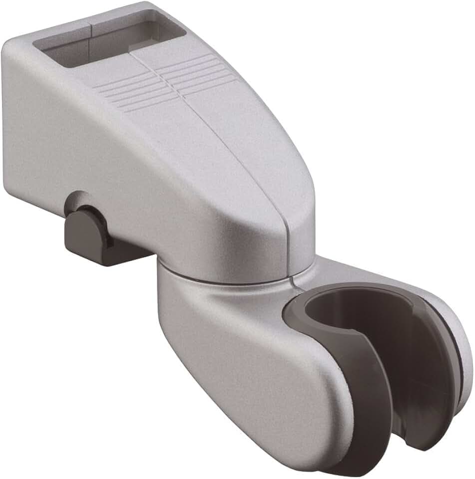 hansgrohe Schieber für Unica' E Brausestange, Ersatzteil geeignet für Unica' E Brausestangen, Ersatz Duschkopfhalterung, Edelmatt, 96170000