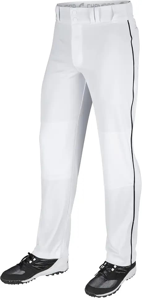Champro Unisex Adult Triple Crown Open-Bottom Baseball Pants with Braid