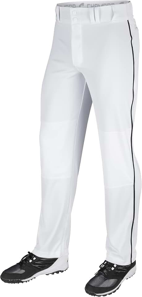 Champro Boys Triple Crown Open-Bottom Baseball Pants with Braid