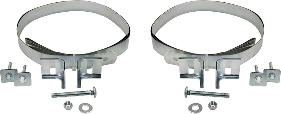 Eastman 86299 Water Heater Front Mount Safety Strap, 132 inch, 2 Pack