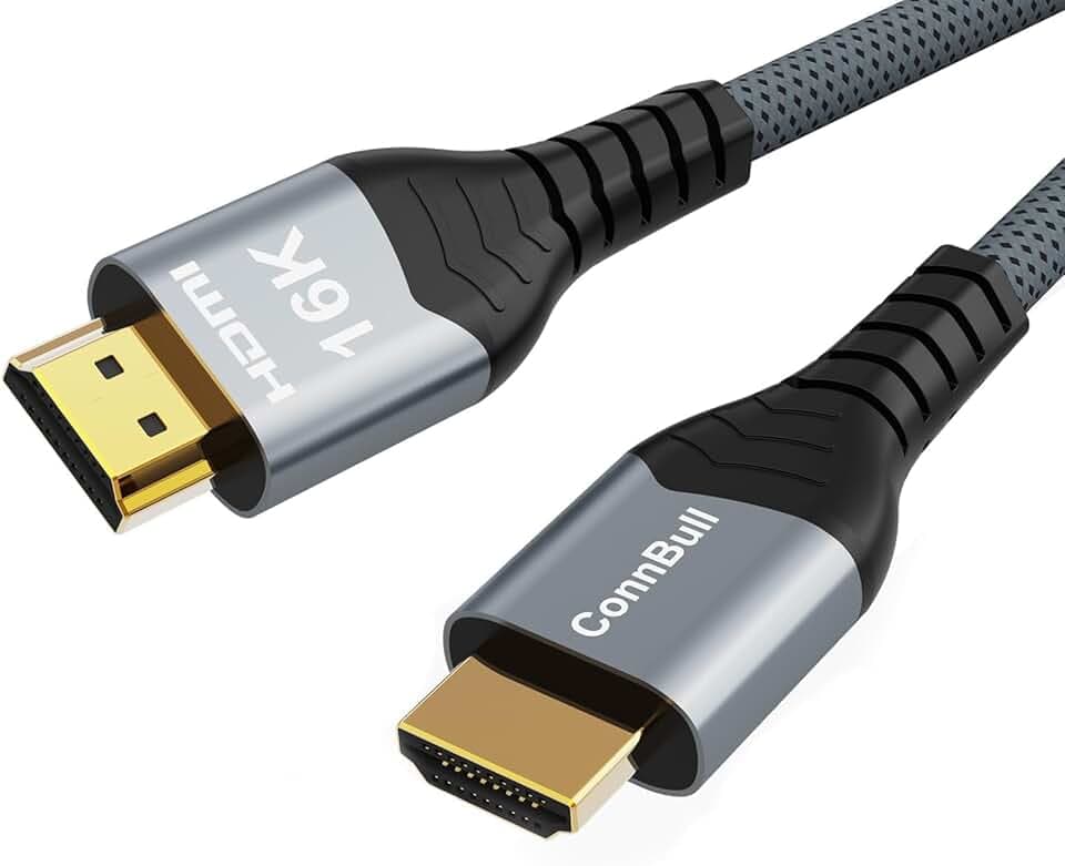 HDMI 2.2 Kabel 96Gbps 2m, 8K/16K Ultra-High-Speed, HDMI 2.1 kompatibel