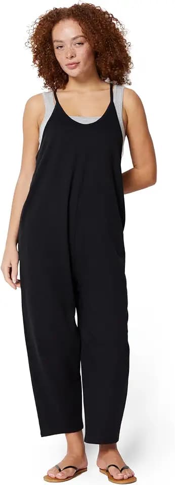 Amazon Essentials Women's Oversized-Fit Sleeveless Jumpsuit