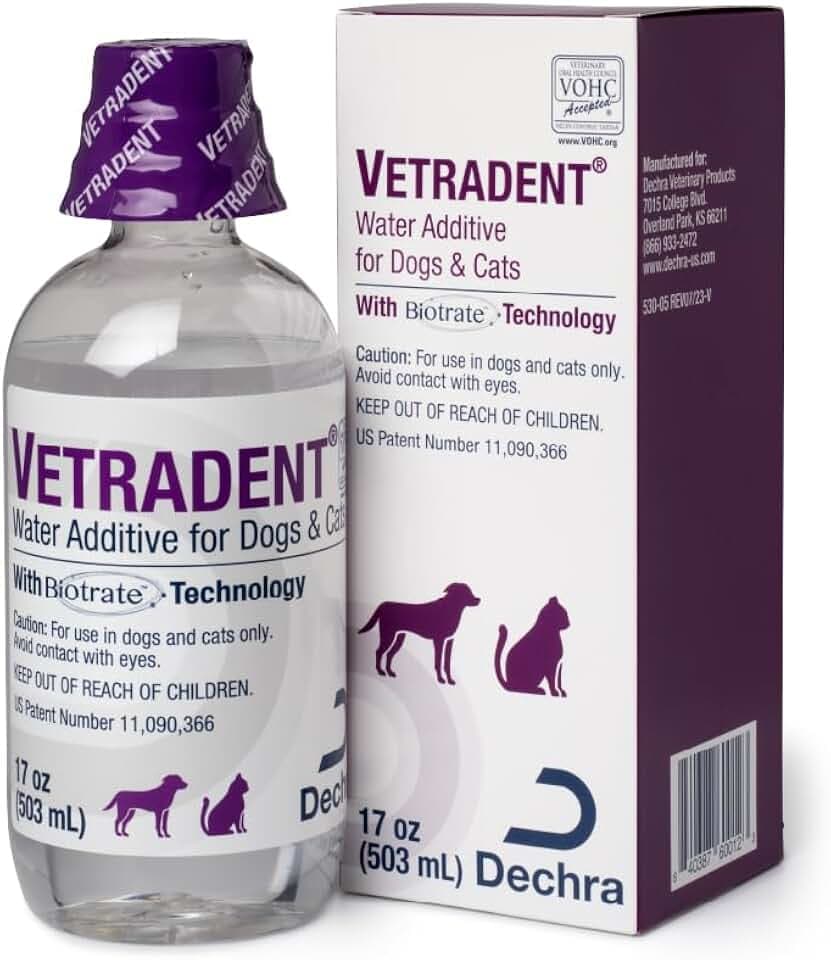 Vetradent Water Additive, 17 oz