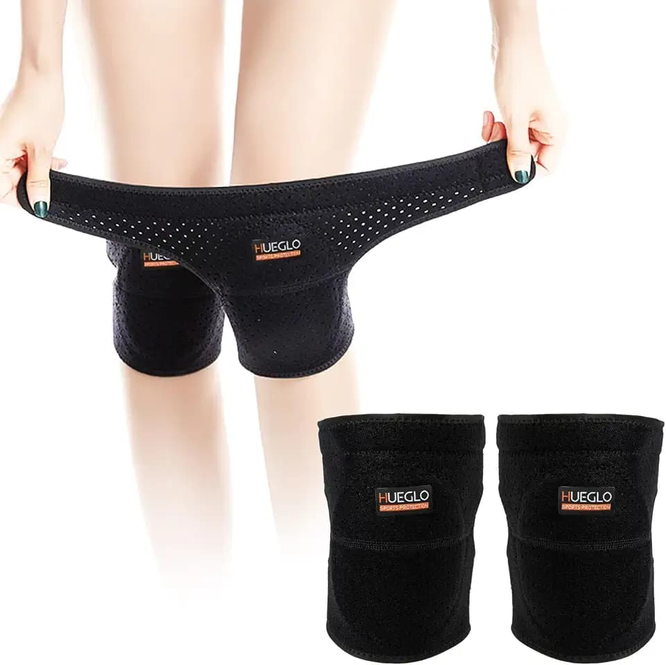 HUEGLO Dance Volleyball Knee Pads for Women,Soft Cushion for Work,Medium